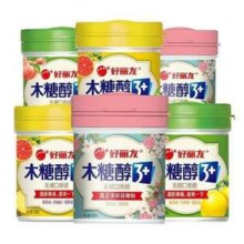ORION  好丽友 木糖醇3+无糖口香糖 101g（70粒）*2瓶