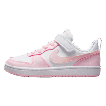 NIKE 耐克男女童休闲板鞋COURT BOROUGH魔术贴易穿脱儿童运动童鞋低帮 DV5457-105 28 【建议脚长17cm】249.5元 (券后省0.84)