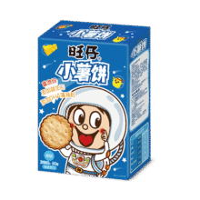 旺旺旺仔小薯饼 60g 原味 零食广场1.9元
