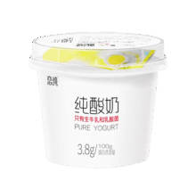 今时代（JINSHIDAI）低温无蔗糖酸奶乳酸菌儿童早餐0蔗糖酸牛奶益生菌代餐早餐儿童 纯酸奶200克*6杯