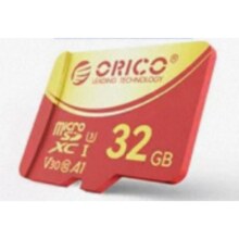 88VIP：奥睿科 红金系列 内存卡 32G 防水抗震防尘三防卡 读速180MB/S21.75元