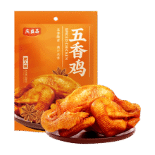 庆盛昌五香鸡扒鸡烧鸡手撕熟食腊味真空包装周末节日聚会家宴零食下酒菜 【试吃推荐】五香鸡450g13.9元 (券后省8)