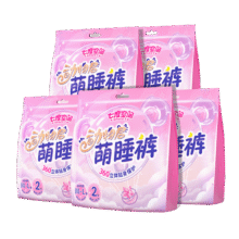 七度空间动物君女超薄超长甜睡量多安心裤安睡裤内裤型卫生巾 M-L码 10条 80-110斤 安睡裤
