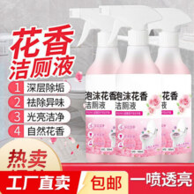 马桶洁厕剂洁厕灵马桶厕所去渍去异味强力除垢【包装香型随机】 花香洁厕剂500ml*1瓶3.7元 (月销2000+)