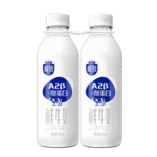 三元 极致A2β-酪蛋白巴氏杀菌鲜牛奶900ml*2瓶