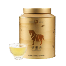 八马茶业 买1赠1 一级 清香型 铁观音 252g 金罐装 （共4罐）