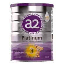 a2奶粉 澳洲紫白金版 DHA 幼儿配方牛奶粉3段(1岁以上) 900g215元 (月销1w+)
