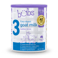 Bubs澳洲进口婴幼儿 A2羊奶粉3段800g 【1-3岁)】益生菌+DHA 叶黄素 3段 800g 1罐 效期27.02234元 (满700减10,券后省20)