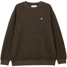 JACK & JONES 杰克琼斯 肌理面料 提花刺绣LOGO卫衣124.8元包邮+1860个淘金币（需用券）