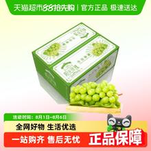 88VIP会员：PANZHIHUA FRUIT 今日必买：阳光玫瑰葡萄茉莉香2.7-3斤 单果 8-10g