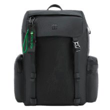 KOLON SPORT可隆轻户外双肩背包 徒步露营通勤防泼水耐磨18L ECHO 1984 黑色