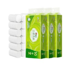 心相印云感柔肤卫生纸100g12卷*3提无芯卷纸厕纸