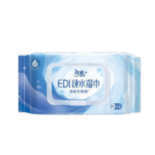 洁柔 湿巾 EDI纯水80片 婴儿湿巾不黏腻无酒精