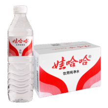娃哈哈 纯净水596ml*24瓶 纸箱装整箱水（贵州生产）28.6元（需领券）