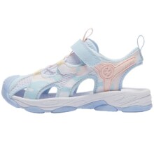 水清蓝色/361度白/玫瑰水粉色 28码 361童鞋女童凉鞋2024夏季
