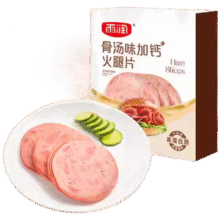 雨润 骨汤加钙火腿片40g*5片/盒、200g