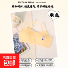 荭孩纸10—14岁儿童文胸少女女童内衣发育期小学生大童女孩初中生 肤色 M 【50-75】斤6.45元（需领券）
