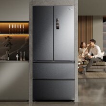 新品预售、PLUS会员：Midea 美的 M60系列 法式多门家用冰箱双系统循环家用冰箱BCD-520WUFPZM(E)4987.76元包邮（共返350元）