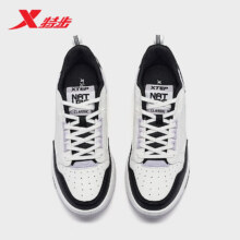 特步（XTEP）门店同款 新晖板鞋女春季休闲鞋轻便舒适百搭鞋子976118310052 帆白/黑 3775元（需领券）