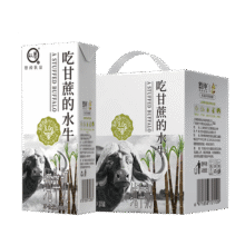 认养吃甘蔗的水牛奶纯牛奶早餐奶儿童牛奶 200mL*10盒*1箱礼盒装59.9元