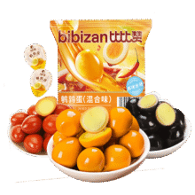 比比赞（BIBIZAN）鹌鹑蛋混合味486g卤蛋铁蛋零食小吃熟食休闲解馋零食大礼包送礼9.9元