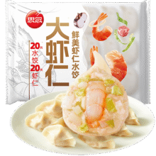 需首购：思念大虾仁 鲜美虾仁水饺 400g20只＊11件109.68元包邮（合9.97元/件）