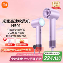 米家 MIJIA GSH501LFP 电吹风 初晴紫138.85元