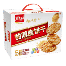 嘉士利饼干零食营养早餐饼干甜薄脆饼干1000g/盒 送礼团购零食礼盒23.9元 (券后省0.9,月销1w+)