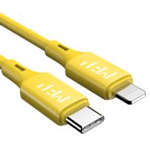 米量 MFPower MFi认证 Lightning 3A 数据线 1.2m 黄色券后19.9元包邮