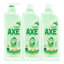 plus会员：斧头牌（AXE）金骏青梅果蔬餐具净洗洁精1.01kg*3×3件折7.21元/瓶，64.89元（合21.63元/件）