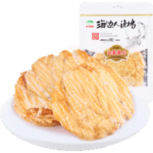 海边人 低脂高蛋白现烤鱼片58g5元