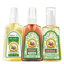 宝宝金水防蚊止痒三件套75ml+75ml+65g 花露水防蚊液驱蚊喷雾 基孔肯雅热