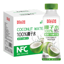 京典光年 椰子水 350ml*6瓶