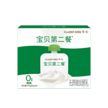 卡士（CLASSY.KISS）宝贝第二餐儿童酸奶85g*6袋 原味无蔗糖 低温酸奶 儿童礼物48.9元 (满59减15,月销4000+)