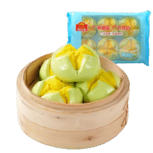 广州酒家利口福 南瓜开花馒头270g*3袋 18个 儿童早餐 包子馒头 速食食品 面点21.9元