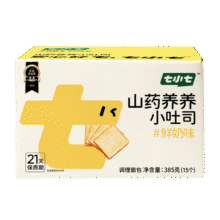 七小七宝宝山药养养小吐司厚切面包营养早餐儿童健康零食 源头直发385g19.7元 (券后省0.9,月销3000+)