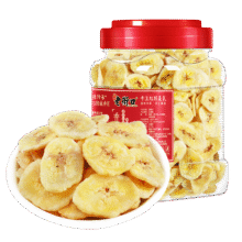 小程序：老街口 香蕉片300g/罐