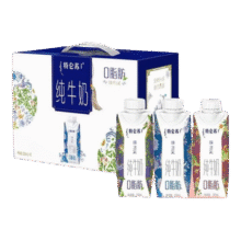 蒙牛特仑苏嗨MILK0脂肪脱脂纯牛奶梦幻盖250ml*10盒 原生高钙早餐纯奶 1箱65.5元 (每满75减24,券后省10)