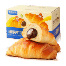 三只松鼠 牛奶可颂面包380g11.49元，7.31（领品牌金后）