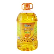 百大仓 非转基因一级大豆油 5L×1桶35.43元