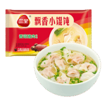 三全中式早餐 香菇猪肉飘香小馄饨300g36只*10件48元（合4.8元/件）