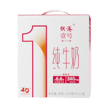 晨光100%生牛乳纯牛奶全脂早餐纯奶早餐牛奶 200ml*12盒【5月生产】