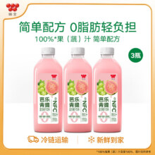 味全 复合果汁饮料 900ml*343.8元（合21.9元/件）