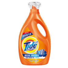 Tide/汰渍 全效洁净超去渍 3kg花香型瓶装洗衣液 超除螨超除菌 1瓶