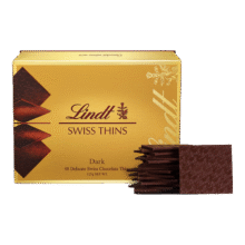 瑞士莲（Lindt）进口 经典薄片黑巧克力片125g18.9元
