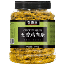 百亿补贴：农香森 风干鸡肉板条 500g23.4元（需领券）