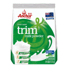 临期品：Anchor 安佳 脱脂乳粉 800g 袋装