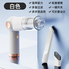 徕本 HELLOLEIBOO 车载吸尘器 小型手持迷你 珍珠白 强悍吸力 可折叠79.2元