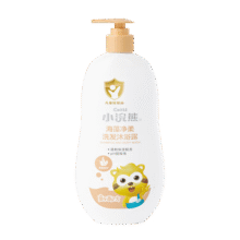 小浣熊儿童柔嫩洗发沐浴露二合一  婴儿柔嫩温和洗护600ml 【1瓶】海藻净柔洗发沐浴露600ml16.9元