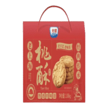 光明（Brilliant）桃酥休闲零食中式糕点饼干下午茶点心小吃年货送礼礼盒 1盒装1.08kg18.8元（需领券）